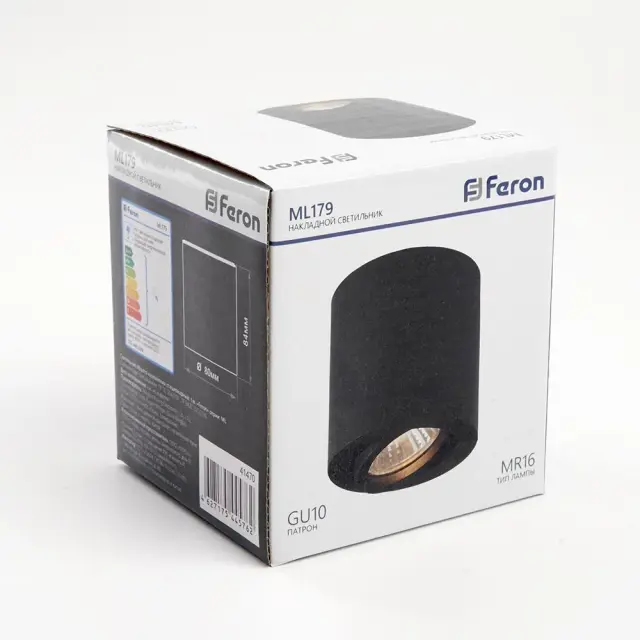 Точечный светильник Feron 41470 ML179 — черный, ракурс 4