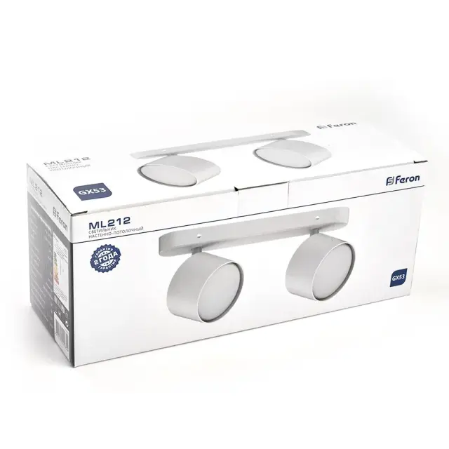 Спот Feron 41476 ML212 — белый, ракурс 5
