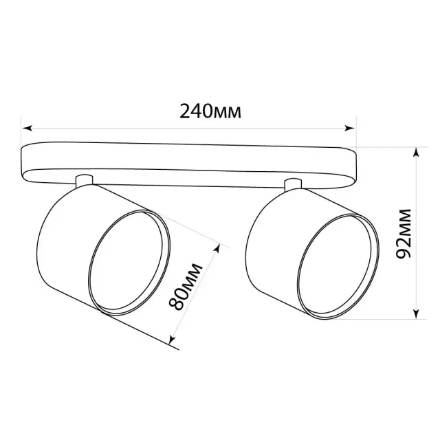 Спот Feron 41476 ML212 — белый, ракурс 8