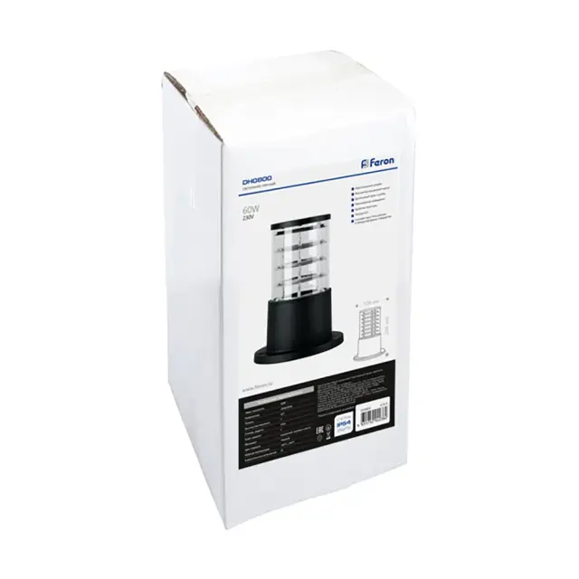 Уличный светильник Feron 41915 DH0800 — черный, ракурс 5