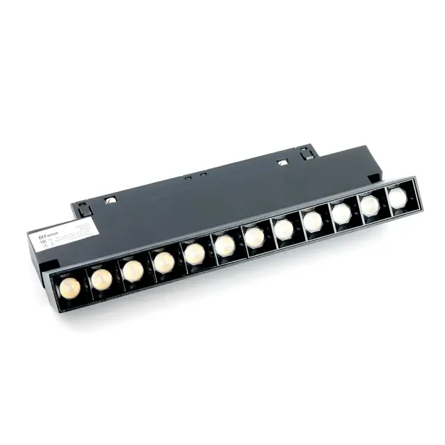 Светильник для магнитного шинопровода Feron 41936 MGN301 — черный, ракурс 7