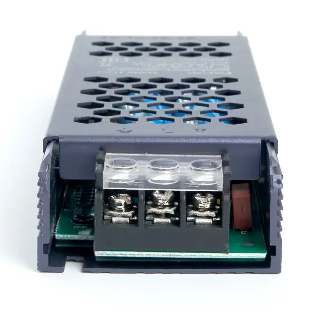 Трансформатор электронный для трековых светильников 200W 48V (драйвер) Feron 41958 LB048 — черный, ракурс 4