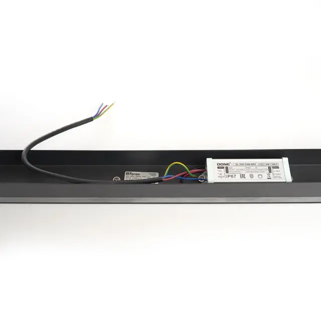 Уличный светильник Feron 48023 DH3002 — черный, ракурс 3