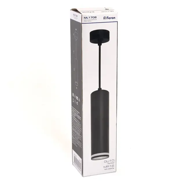 Светильник Feron 48082 ML1708 — черный, ракурс 8