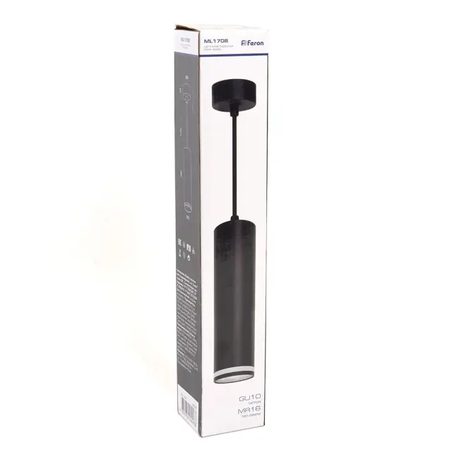 Светильник Feron 48084 ML1708 — черный, ракурс 6