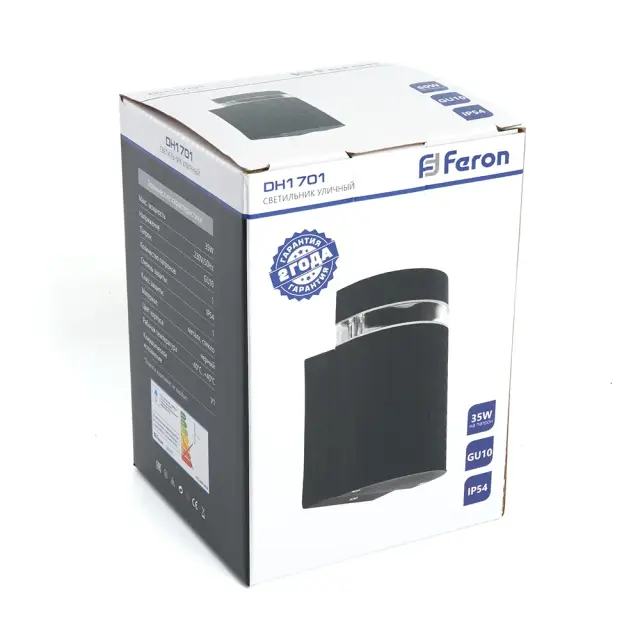 Уличный светильник Feron 48317 DH1701 — черный, ракурс 5