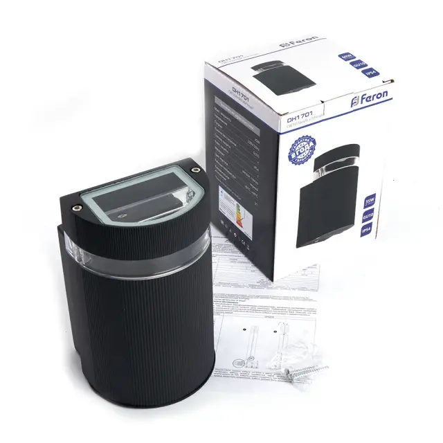 Уличный светильник Feron 48317 DH1701 — черный, ракурс 8