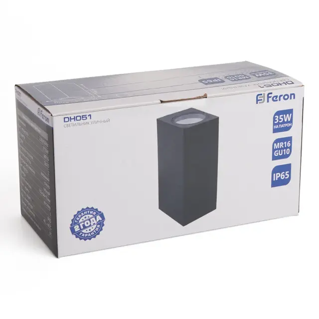 Уличный светильник Feron 48330 DH051 — черный, ракурс 6