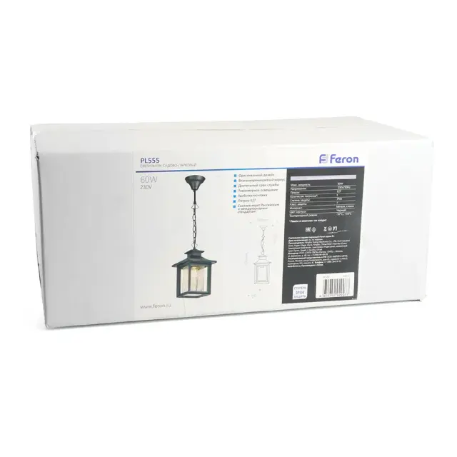 Уличный светильник Feron 48335 PL555 — черный, ракурс 4