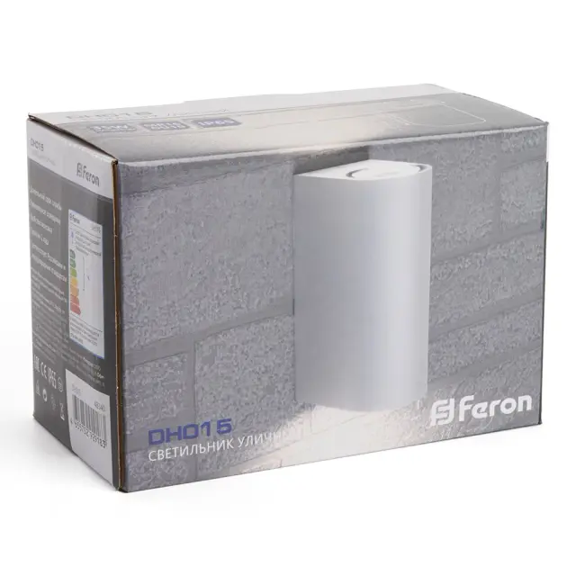 Уличный светильник Feron 48340 DH015 — белый, ракурс 3