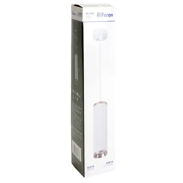 Светильник Feron 48854 ML1908 — белый, ракурс 10