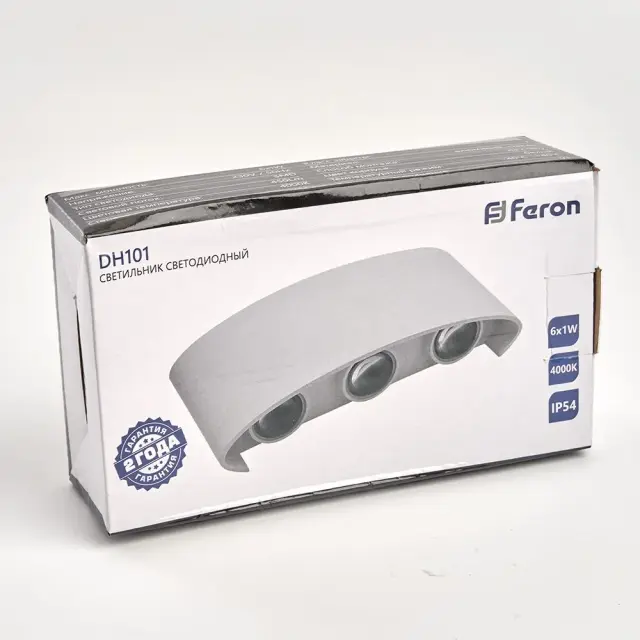 Уличный светильник Feron 06311 DH101 — белый, ракурс 7