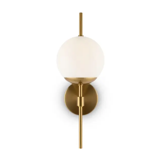Бра Freya DAMASK — белый, ракурс 3