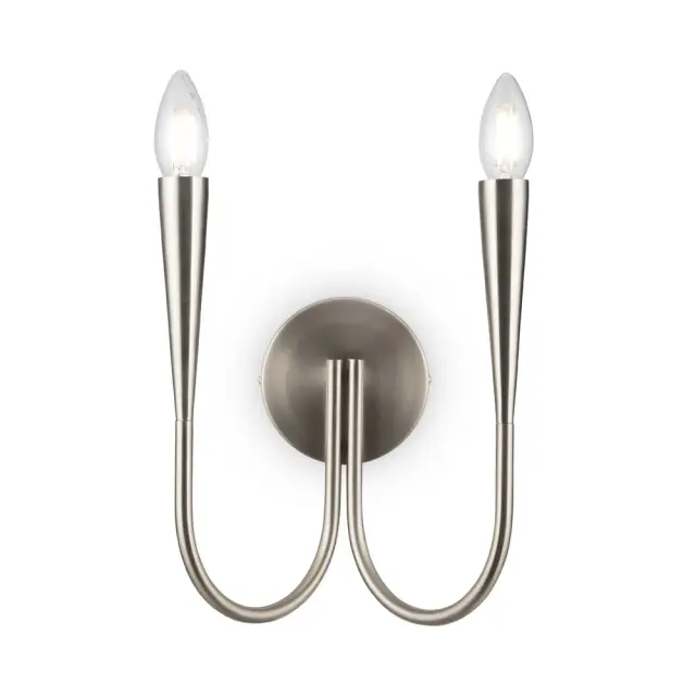 Бра Freya BRANCHES — никель, ракурс 2