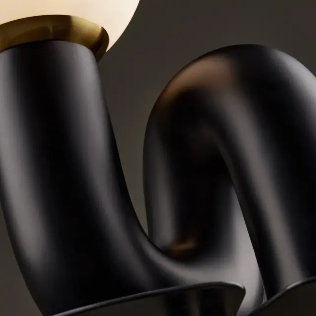 Настольная лампа Freya SLIDE — белый, ракурс 8