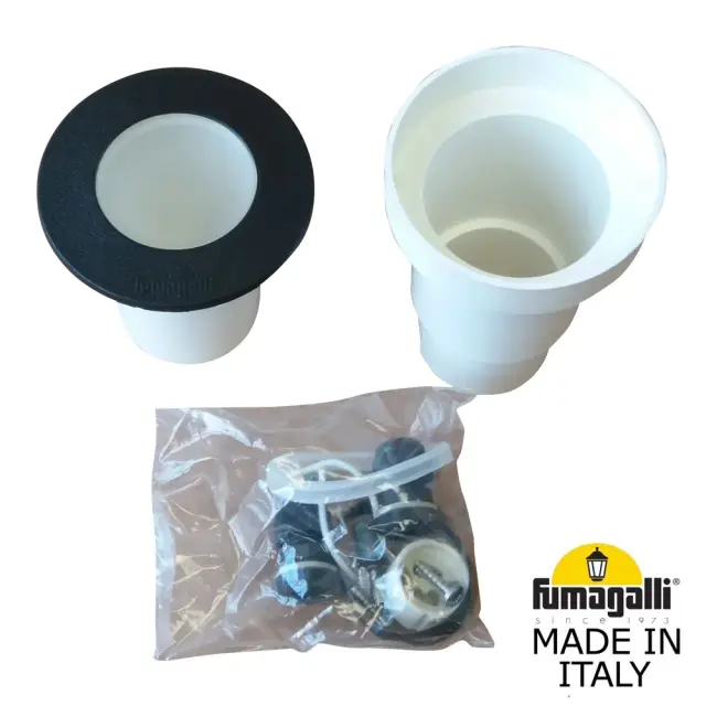 Встраиваемый в дорогу светильник Fumagalli 1F1.000.000.AXU1L CECI — черный, ракурс 2