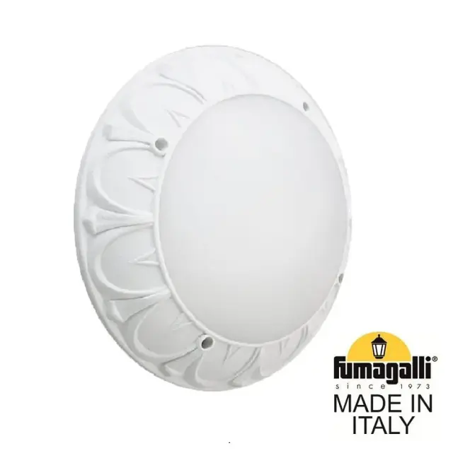 Уличный светильник Fumagalli 1T3.000.000.WYE27 RITA — белый
