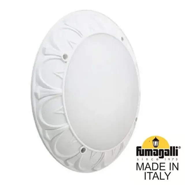 Уличный светильник Fumagalli 1T3.000.000.WYE27 RITA — белый, ракурс 2