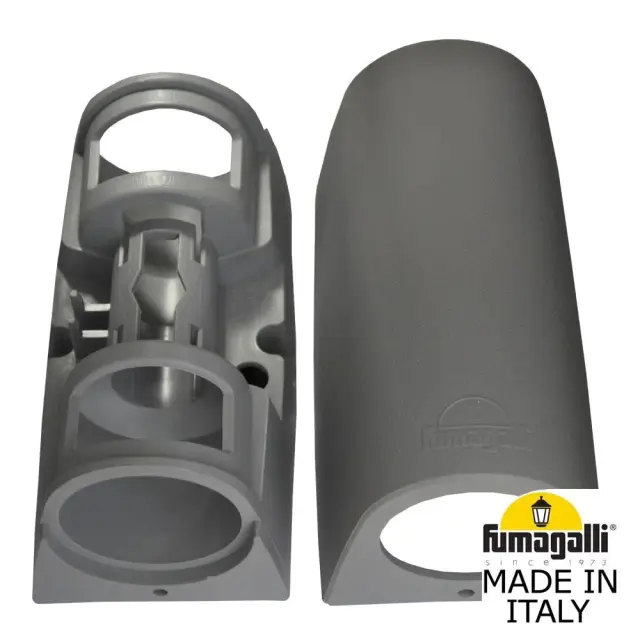 Уличный светильник Fumagalli 2A4.000.000.LXU2L MARTA — серый, ракурс 2