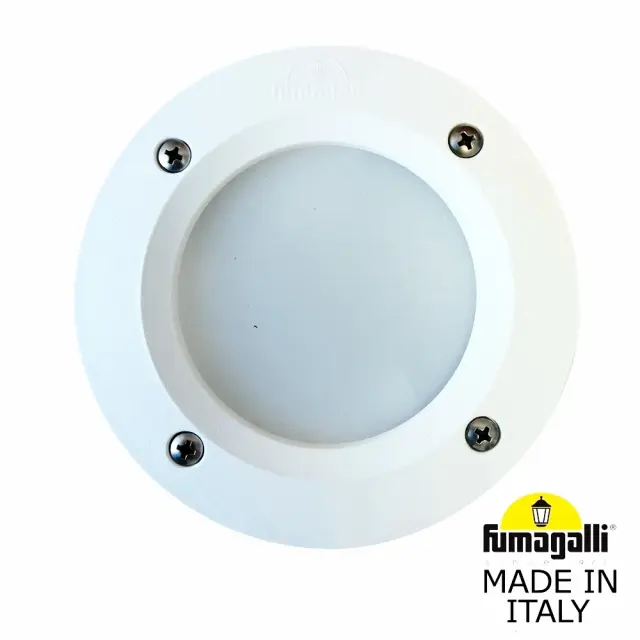 Встраиваемый в дорогу светильник Fumagalli 2C1.000.000.WYG1L LETI — белый