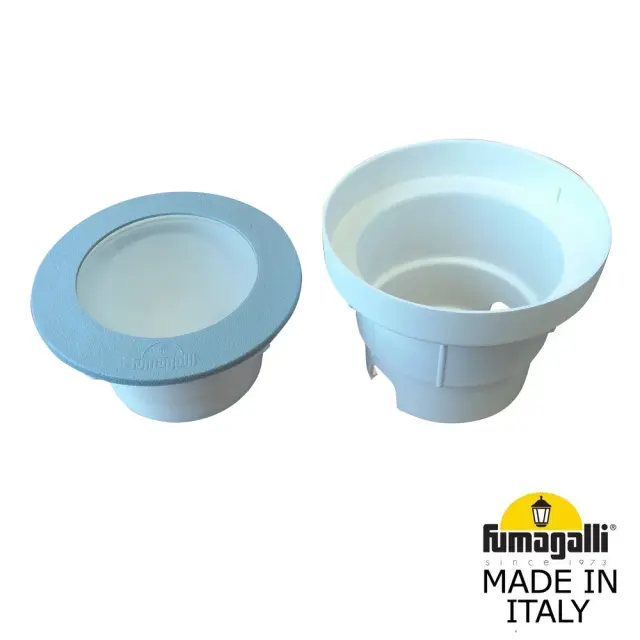 Встраиваемый в дорогу светильник Fumagalli 2F1.000.000.LXG1L CECI — серый, ракурс 2