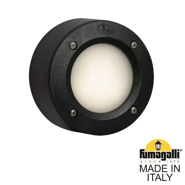 Встраиваемый в дорогу светильник Fumagalli 2S1.000.000.AYG1L LETI — черный