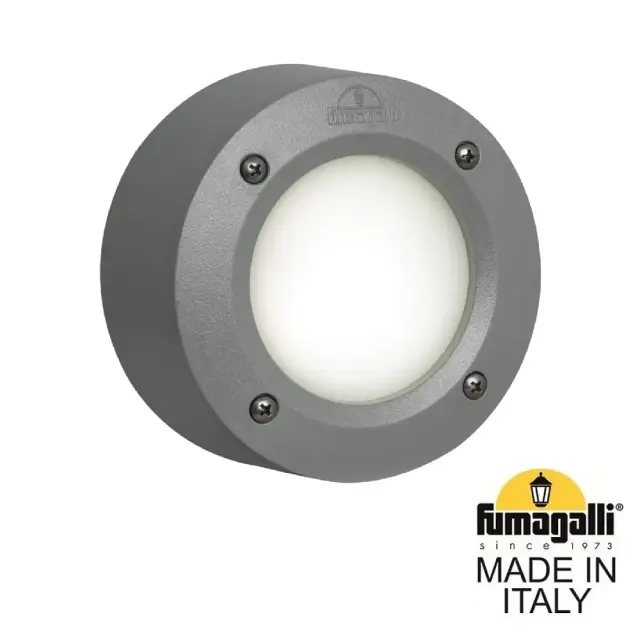 Встраиваемый в дорогу светильник Fumagalli 2S1.000.000.LYG1L LETI — серый