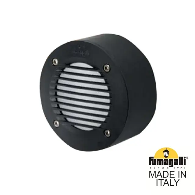 Встраиваемый в дорогу светильник Fumagalli 2S2.000.000.AYG1L LETI — черный
