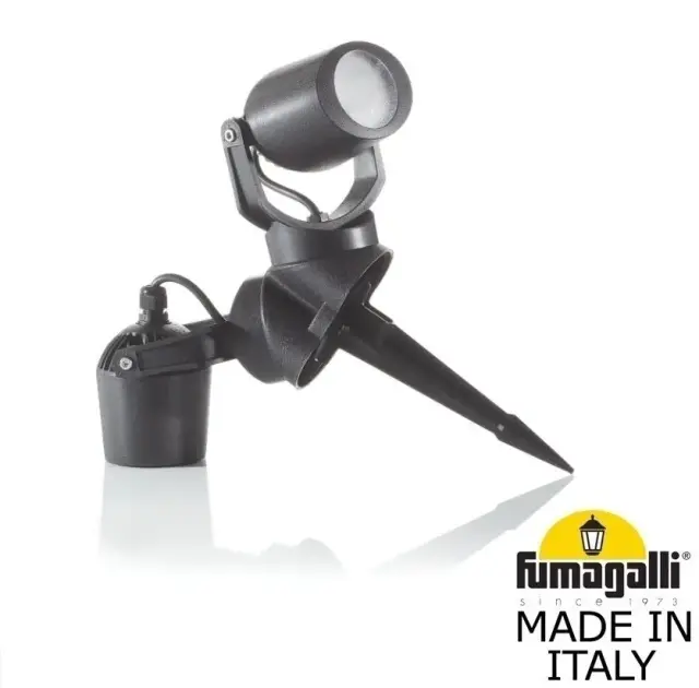 Архитектурная подсветка Fumagalli 3M1.001.000.AXU2L MINITOMMY — черный, ракурс 2