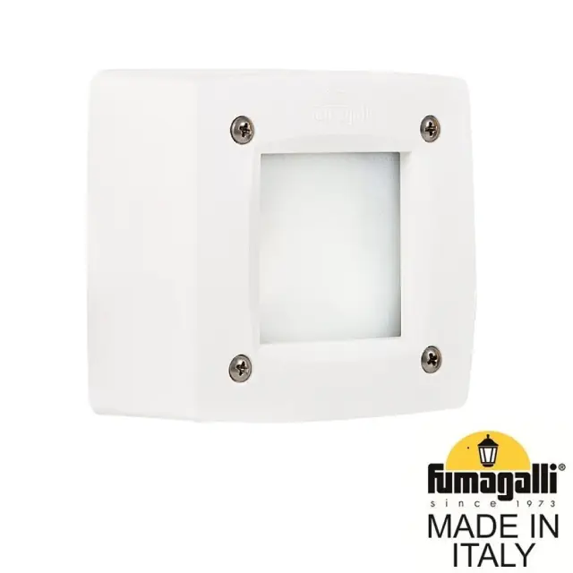 Встраиваемый в дорогу светильник Fumagalli 3S1.000.000.WYG1L LETI — белый