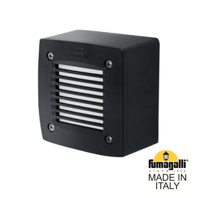 Встраиваемый в дорогу светильник Fumagalli 3S2.000.000.AYG1L LETI — черный
