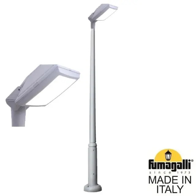 Фонарный столб Fumagalli 4P2.362.G10.LYF1R GIORGIO — серый