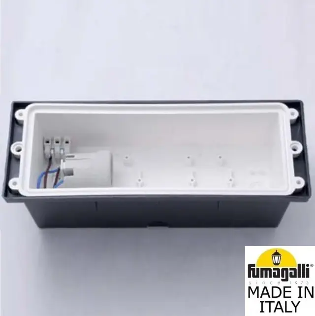 Встраиваемый в дорогу светильник Fumagalli 5C1.000.000.LYF1R LETI — серый, ракурс 2