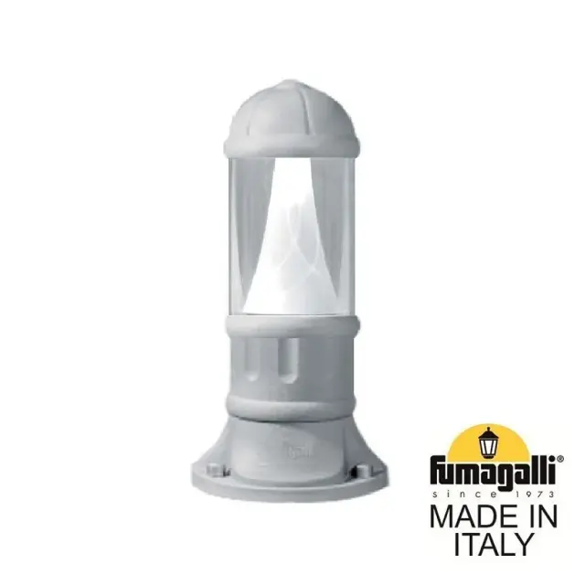 Наземный уличный светильник Fumagalli D15.553.000.LXD1L.CRB SAURO — серый