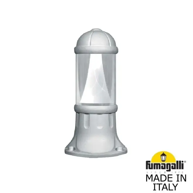 Наземный уличный светильник Fumagalli D15.553.000.LXD1L.CRB SAURO — серый, ракурс 2