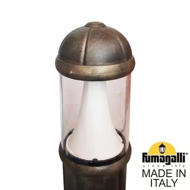 Наземный уличный светильник Fumagalli D15.554.000.BXD1L.CRB SAURO — бронза, ракурс 4