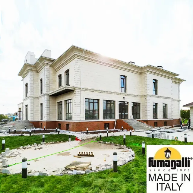 Наземный уличный светильник Fumagalli D15.554.000.BYF1R SAURO — бронза, ракурс 9