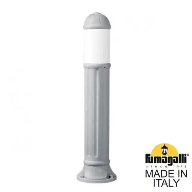 Наземный уличный светильник Fumagalli D15.555.000.LYF1R SAURO — серый