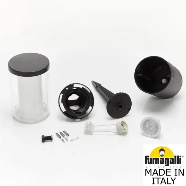 Архитектурная подсветка Fumagalli DR1.572.000.AXU1L CARLO — черный, ракурс 8