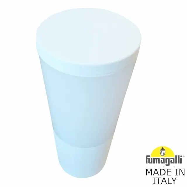 Наземный уличный светильник Fumagalli DR2.573.000.WYE27 AMELIA — белый, ракурс 2