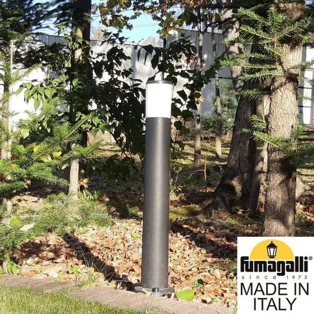 Наземный уличный светильник Fumagalli DR2.575.000.AYE27 AMELIA — черный, ракурс 4