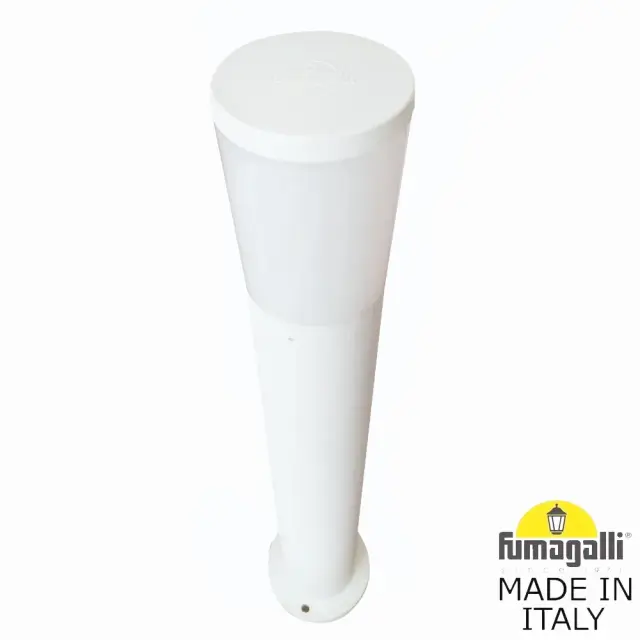 Наземный уличный светильник Fumagalli DR2.575.000.WYE27 AMELIA — белый, ракурс 2