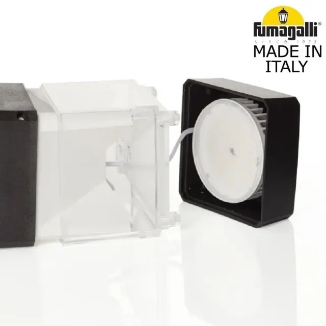 Наземный уличный светильник Fumagalli DS2.563.000.AXD1L ELISA — черный, ракурс 9