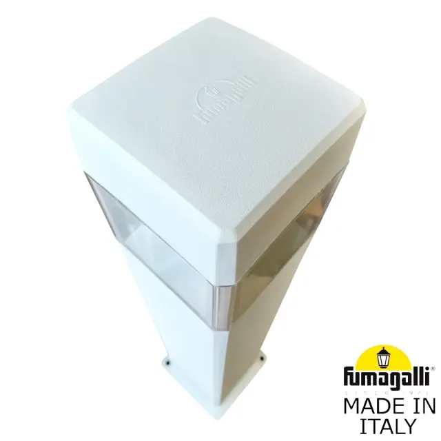 Наземный уличный светильник Fumagalli DS2.564.000.WXD1L ELISA — белый, ракурс 2