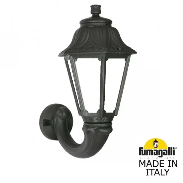 Уличный светильник Fumagalli E22.132.000.AYE27 ANNA — черный