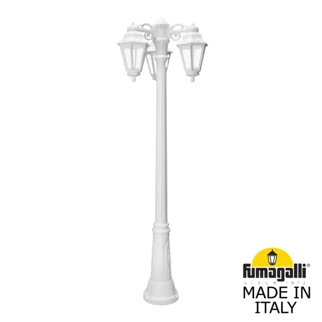 Фонарный столб Fumagalli E22.156.S30.WXE27DN ANNA — белый
