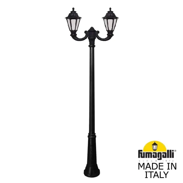 Фонарный столб Fumagalli E22.157.R20.AXE27 ANNA — черный