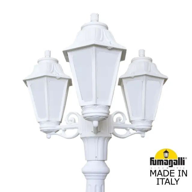 Фонарный столб Fumagalli E22.157.S30.WYE27 ANNA — белый, ракурс 6