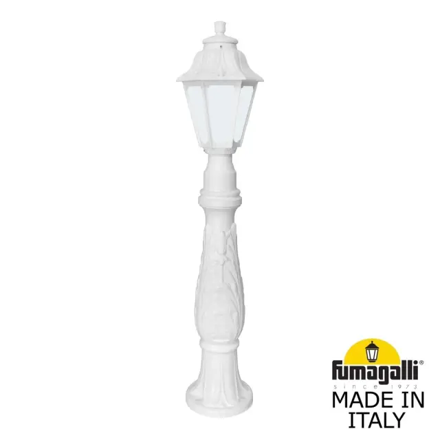 Наземный уличный светильник Fumagalli E22.162.000.WYE27 ANNA — белый