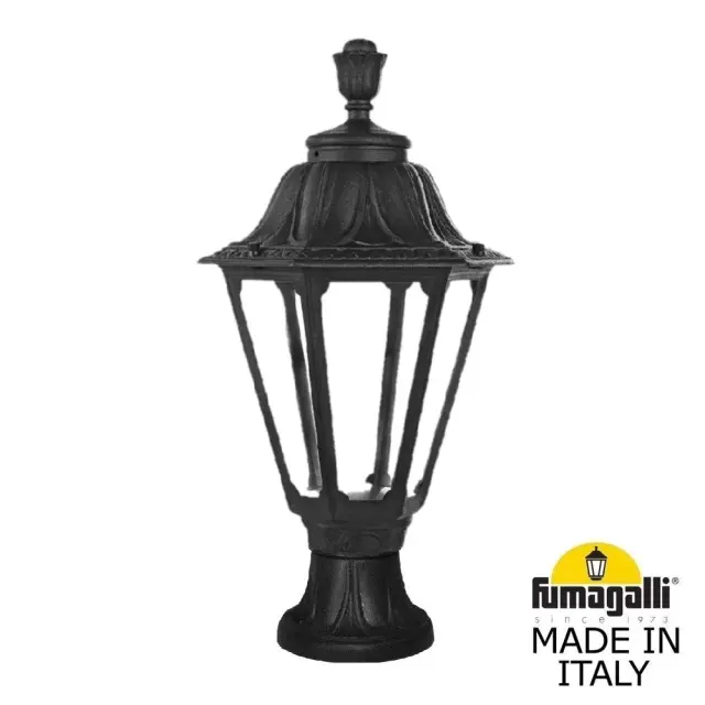 Наземный уличный светильник Fumagalli E26.110.000.AXE27 RUT — черный